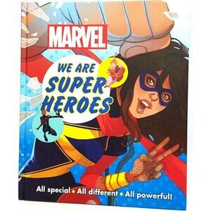 Marvel We Are Super Heroes DK Hardcover Children's Book Ms Marvel Black Panther
